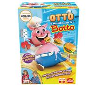 GOLIATH Otto il Maialotto, Che FA il Botto Con Puzzle, Gioco da tavolo per Bambini e bambine dai Quattro Anni in su, Gioco d'azione, stimola i riflessi, Rossi
