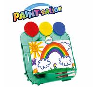 Goliath. Paint-Sation. Chevalet de Table. Peinture qui Ne Coule Pas. Loisirs Créatif. Atelier Création. Avec 3 Pots de Peinture inclus. A Partir de 2 Ans.