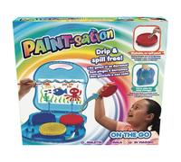 Goliath. Paint-Sation. Mallette On The Go. Peinture qui Ne Coule Pas. Loisirs Créatif. Atelier Création. Avec 3 Pots de Peinture Et 2 Pinceaux Inclus. A Partir de 2 Ans.