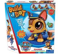 Goliath Pat Patrouille - Chase - Jouet électronique- A Partir de 4 Ans - Le Compagnon des Enfants avec la Voix du Célèbre Dessin Animé ! - Assemble Ton Robot Et Il Prend Vie - Voix Anglaise