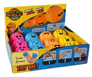 Goliath - Phlat Ball Mini Smiley - Ballon-Disque-Diamètre 8cm - 331785.012