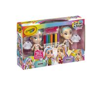 Goliath Poupées Colour N Style Rainbow Twins