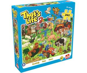 Goliath Puzzle That's Life Junior Ferme 240 Teile Kinderpuzzle