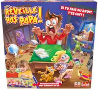 Goliath Réveille Pas Papa - Jeux de Société Drôle pour Enfants - A partir de 4 Ans - Développant Concentration, Réflexion et Motricité - A Jouer en Famille ou entre Amis - 2 à 6 joueurs