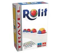 Goliath Rolit Travel, Bordspel voor Kinderen Vanaf 7 Jaar, Strategiespel voor 2 tot 4 Spelers, Logicaspel voor met het Hele Gezin, Compact Reisspel