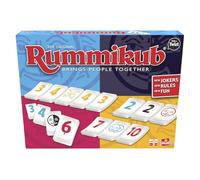 Goliath RUMMIKUB Twist - Version Twistée du Classique Rummikub - Jeu de Société avec Chiffres pour Enfants dès 6 Ans - Jeu de Stratégie Facile à Transporter - Format Voyage - 2 à 4 Joueurs