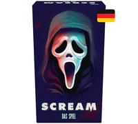Goliath - Scream das Spiel (Deutsch), Spiel AB 13 Jahren mit Ghost Face, Kooperatives Strategiespiel mit Spannung, Schnelligkeit Erforderlich, um zu Gewinnen, für 3 BIS 8 Personen