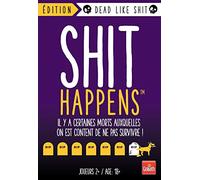 Goliath - Shit Happens - Edition Dead Like Shit - Jeu de Société Adulte - Fous Rires - Jeu de Cartes - A Jouer entre Amis - Idéal Pour Des Soirées Culte - A partir de 2 joueurs - A partir de 18 ans