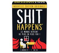 Goliath - Shit Happens Nouvelle Édition Française -Jeu de Cartes Adulte 18+