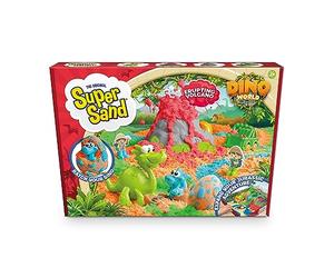 Goliath - Super Sand - Le Monde des Dinosaures - Sable Magique - Loisir Créatif - Facile à Modeler - Doux Au Toucher - Ne Sèche Pas - A Jouer Seul ou entre Amis - A Partir de 3 Ans