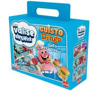 Goliath Valisette Multi-Jeux Cuisto Dingo - Jeu de Société Enfants Rigolo A partir 4 ans Voyage Famille Avec 1 Cartes , Puzzle et Facile à transporter Joueurs