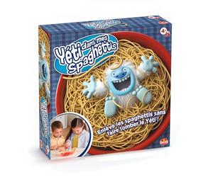 Goliath - YÉTI dans Mes Spaghettis - Jeu de Société d’Adresse Amusant pour Famille & Enfants dès 4 Ans - Ne Faites Pas Tomber Le Yéti - 2+ Joueurs - Idée Cadeau Originale - Version Multilingue
