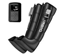 golifen Masseur de compression des jambes, dispositif pour soulager les douleurs musculaires, améliorer la circulation pour les athlètes, bottes de massage d'air pour pieds et jambes, bottes de