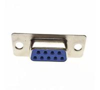 Goliton 10X RS232 port série parallèle DB9 9 Pin D sub femelle Connecteur à souder fiche de prise DB9 adaptateur COM