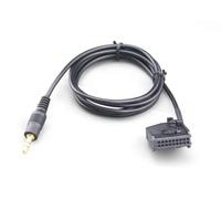 Goliton® Adaptateur Auxiliaire-in à Prise Jack de 3,5 mm pour Seat Skoda VW MFD2 RNS RNS2