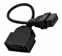Goliton Câble adaptateur OBD1 22 broches vers OBD2 16 broches compatible avec le scanner de diagnostic DLC de Toyota Lexus