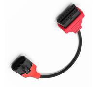 Goliton Câble adaptateur OBD2 OBDII 3 broches vers 16 broches compatible avec SYM Sanyang moto