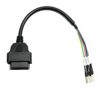 Goliton Câble adaptateur OBD2 OBDII pour moto - 16 broches - Compatible avec K+CAN universel