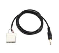 Goliton® Câble auxiliaire 3,5 mm Compatible avec Lecteur de Voiture Mazda (2 mètres de Long)