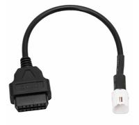 Goliton Câble de Diagnostic OBD2 OBDII Adaptateur 4 Broches vers 16 Broches, Compatible avec la Moto Yamaha Ha Canbus