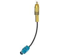 Goliton Fakra Z mâle vers RCA mâle Pigtail Câble pour voiture DVD GPS Antenne Câble coaxial