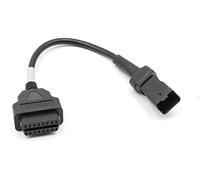 Goliton Moto OBD Adaptateur de Diagnostic 4 Broches Compatible avec Le connecteur Multistrada Moto OBDII DDA Can-Bus