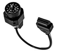 Goliton OBD OBD2 Câble adaptateur de diagnostic de connecteur 16 broches compatible pour BMW 20 broches