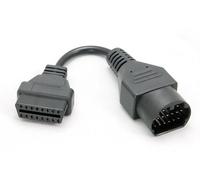 Goliton S-EOLF-MAZDA17P Adaptateur de câble OBD OBD2 16 Broches Mazda 17 Broches Noir - Adaptateur pour câble (OBD OBD2 16 Pin, Mazda 17 Broches, connecteur mâle/connecteur Femelle), Noir