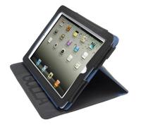 Golla Étui Folio Pliable Tissu Polyester Gris Pour Apple iPad 2 3 4 Air