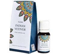 Goloka Huile d'arôme de vétiver indien 10 ml