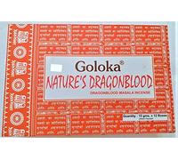 Goloka Nature's Dragon de bâtons d'encens Sang 15 grammes