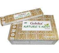 Goloka Nature's Nest Encens pack de 12 boîtes