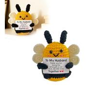 GOLOVEEE Crochet de soutien émotionnel, joli mariage pour lui, mari, I Love You Man, cadeaux pour mari, anniversaire, Noël, fiancé, idées de cadeaux pour mon homme, âme sœur