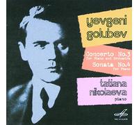 Golubev - Concerto 3-Sonate pour Piano n°4 [Import]