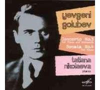 Golubev - Concerto r 3, Sonata r 4 for piano - Tatiana Nikolaeva (CD)