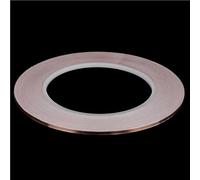 GOLUCY Bandes de réparation double face for vitraux, 3 mm, 6 mm, 8 mm, ruban adhésif conducteur rose en feuille de cuivre, 1 pièce(8mm*30m)