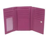 Golunski Porte-Monnaie/Portefeuille en Cuir pour Femme, protégé par RFID, orchidée
