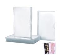 GOMAKERER 120pcs Protège Cartes Transparent Applicable aux Pochettes de Protection des Documents de Sécurité Sociale Pochettes de Protection pour Détenteurs D'Identifiants Medicare Porte Étiquettes