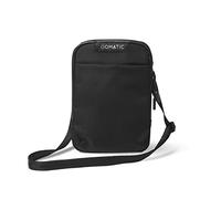 Gomatic petite sacoche messager EDC - Pochette bandoulière unisexe pour usage quotidien - Résistante à l’eau avec protection RFID - Porte-carte intégré - Format mince, design stylé - Couleur noire