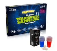 Gomazing Party BUNDLE Jeu de Boisson Drinktivity Beer Pong Set Dès 18 Ans