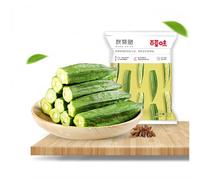 Gombo Croustillant Séché Déshydraté À Basse Température | Sans Huile, Sans Additifs | Collations Riches En Fibres Alimentaires | Chips De Fruits Et Légumes Sains