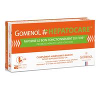 Gomenol Complément alimentaire Hepatocare – Santé et détoxification du foie – 10 comprimés