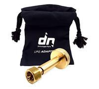 Gomet Adaptateur LPG GPL de 21,8 mm pour bouteilles de gaz européennes DISH pour la France, l'Italie, l'Allemagne de l'Est, la Suède, les Balkans, l'Europe de l'Est - Recharge