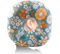GOMETY Coussin de piercing avec trou - 28 x 28 x 6 cm - Coussin d'oreille pour l'oreille - Contre les douleurs à l'oreille - Coussin donut - Pour les personnes dormant sur le côté - Pour soulager la