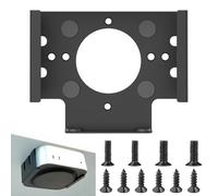 GOMETY Support Mural: 1 Set Support Métallique Durable, Accès Aux Connecteurs VESA, pour Mac Mini M4/M4 Pro (Noir)