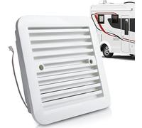 GOMETY Ventilateur d'extraction d'air pour caravane, 12 V, avec volets roulants, côté jetable, pour voiture, camping-car, remorque, bateau, bateau, bateau