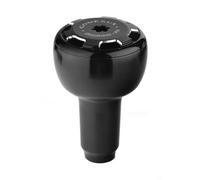 GOMEXUS Bouton d'alimentation en aluminium - Compatible avec Daiwa Shimano - Noir et argenté - 30 mm