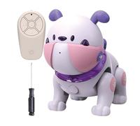 Gomice Chiot Robot - Jouet Interactif pour Chiot avec de la Musique et des Lumières | Jouet Éducatif STEM | pour Les Garçons Et Filles pour Soulager L'Ennui Pendant Les Anniversaires Noël Et Pâques
