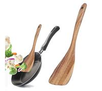 Gomice Cuillères en Bois pour la Cuisine | Spatule en Bois Cuisson Fourchette à Sala,Ustensiles Cuisine cuillère antiadhésive, ustensiles Cuisine en Bois Teck, cuillères à