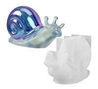 Gomice Moules d'escargots pour résine époxy | Moule en résine coulée,Moules en Silicone pour Animaux, moules en coulée, moules Mignons d'escargot en Silicone pour Les Cadeaux du